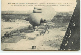 Aviation - SARTROUVILLE - Le Dirigeable Ville De Paris Appartenant à M.Henri Deutsch ... - L'empennage Arrière - Zeppeline