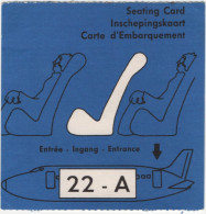 Seating Card - Inschepingskaart - Europa