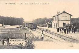 44 . N° 100136 . Le Gavre . Gare De La Maillardais Dans La Fôret - Le Gavre