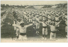 44.ANCENIS.n°27698.CONCOURS DE GYMNASTIQUE D'ANCENIS.JUIN 1912.MOUVEMENT D'ENSEMBLE.L'AVENIR DE LA BERNERIE.... - Ancenis