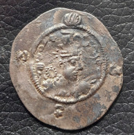 SASANIAN KINGS. Hormazd IV. 579-590 AD. Silver Drachm Year 8 Mint BBA - Iran