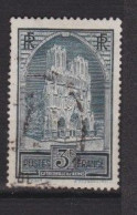 France  N° 259  3 F   Cathédrale De Reims   Timbre Oblitéré - Used Stamps