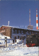 72109911 Brocken Harz Bahnhof Am Brocken Lokomotive Wernigerode - Wernigerode