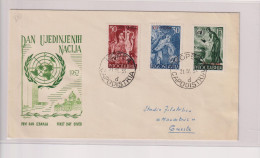 YUGOSLAVIA 1953 TRIESTE B FDC Cover - Briefe U. Dokumente