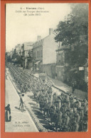 CPA - 18 Cher - VIERZON - Défilé Des Troupes Américaines Avenue De La République (28 Juillet 1917) - Vierzon