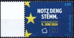 Luxembourg, Luxemburg  2024, MAI AUSGABE,EUROPAWAHLEN, POSTFRISCH, NEUF - Unused Stamps