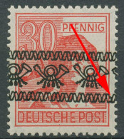 Bizone 1948 Bandaufdruck Mit Aufdruckfehler 46 I AF PI Postfrisch - Neufs