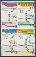 Israel 1979 Technologie In Der Landwirtschaft 785/88 Mit Tab Gestempelt - Gebruikt (met Tabs)