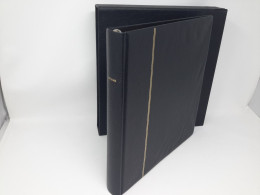 LINDNER Ringbinder/Ka Elegant Leder 1102 L Vatikan Schwarz Gebraucht (Z3021) - Enkel Bindwerk