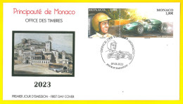 MONACO 2023 Legendary Formula 1 Drivers - Jack Brabham - First Day Cover - FDC