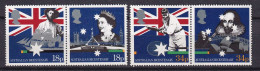 229 GRANDE BRETAGNE 1988 - Y&T 1315/18 - Drapeau Britannique Australien Croix Du Sud Etoile - Neuf**(MNH) Sans Charniere - Ungebraucht