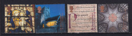 229 GRANDE BRETAGNE 2000 - Y&T 2207/10 - Millenaire Esprit Et Foi Vitrail Eglise Cathedral - Neuf **(MNH) Sans Charniere - Ongebruikt