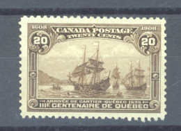 Canada  :  Yv  92  (*) - Neufs