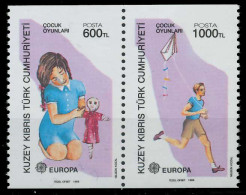 TÜRKISCH-ZYPERN 1989 Nr 249C Und 250C Postfrisch WAAGR PAAR X5CF10A - Nuevos