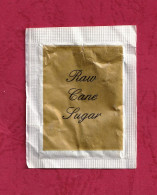 Bustina Vuota Zucchero. Empty Sugar Pack- Raw Cane Sugar. - Sucres