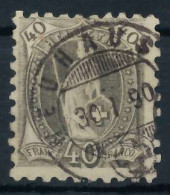 SCHWEIZ STEHENDE HELVETIA Nr 61XB Zentrisch Gestempelt X6AA4D6 - Used Stamps