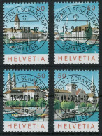 SCHWEIZ 1984 Nr 1276-1279 Zentrisch Gestempelt X723696 - Gebruikt