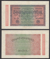 20.000 20000 Mark 1923 Ro 84c - FZ DB - BZ N - VF+ (3+)   (28353 - Sonstige & Ohne Zuordnung