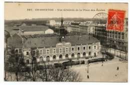 CP 94 - Charenton - Vue Générale De La Place Des Ecoles - Charenton Le Pont