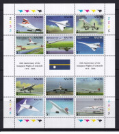 Nauru 2016 - Concorde Souvenir Sheet Mnh** - Nauru