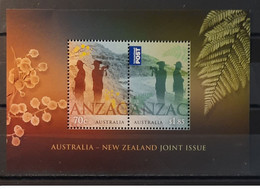 Australia 2015 - ANZAC Joint Issue With New Zealand Miniature Sheet Mnh** - Ongebruikt