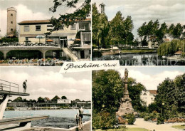 73760804 Beckum  Westfalen Teich Schwimmbad Denkmal  - Beckum