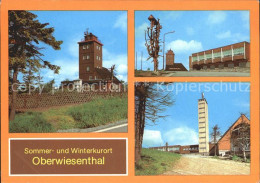 72105781 Oberwiesenthal Erzgebirge Wetterwarte HO Gaststaette Fichtelberghaus Au - Oberwiesenthal