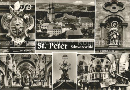 72104930 St Peter Schwarzwald Kloster St. Peter - St. Peter