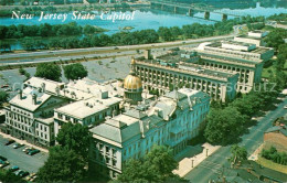 73716562 Trenton_New_Jersey The State Capitol Delaware River Aerial View - Autres & Non Classés