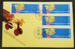 Portugal Passarinho 1996 Bird ATM (Frama Machine Label Stamp FDC) - Storia Postale