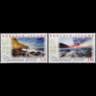 NORFOLK IS. 2005 - Scott# 861-2 Bay Scenes $1.2-1.8 MNH - Norfolk Eiland