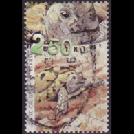 ISRAEL 2001 - Scott# 1438 Greek Tortoise 2.5s Used - Oblitérés (sans Tabs)