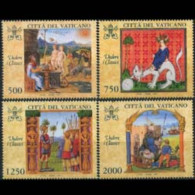 VATICAN 1997 - Scott# 1041-4 Illustrations Set Of 4 MNH - Unused Stamps