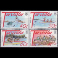 TUVALU 1997 - Scott# 757-60 Trad.Activities Set Of 4 MNH - Tuvalu