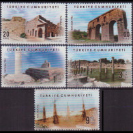 TURKEY 2020 - Scott# 3709/14 Patara Relics 20k-9l MNH - Nuevos