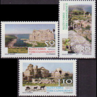 TURKISH-CYPRUS 2011 - Scott# 705-7 Tourism 50c-1.1l MNH - Nuevos