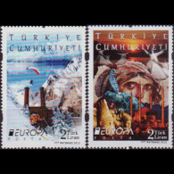 TURKEY 2012 - Scott# 3305-6 Europa-Tourism Set Of 2 MNH - Unused Stamps