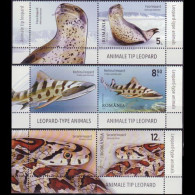 ROMANIA 2020 - Scott# 6329-31 Wildlife W/Lab. 5-12l MNH - Neufs