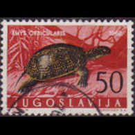 YUGOSLAVIA 1962 - Scott# 667 Pond Turtle 50d Used - Used Stamps