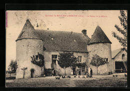 CPA Moulins La-Marche, La Ferme De La Melerie  - Moulins La Marche