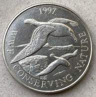 1997 Falkland Islands Commemorative Coin 50 Pence,KM#59,5119K - Falklandeilanden