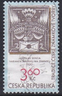 The Tradition Of Czech Stamp Production - 1996 - Gebruikt