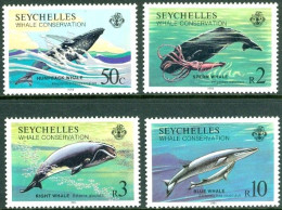 SEYCHELLES 1984 WHALES** - Whales