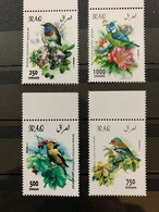 Iraq 2019 Birds And Flowers Stamp Issued In Small Quantity - Iraq