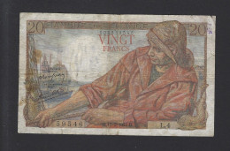 BILLET FRANCE 20 FRANCS PECHEUR 1942 - 20 F 1942-1950 ''Pêcheur''