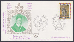 Vatican 1974 Private Cover Pope Innocent XII, Christian, Christianity, Catholic Church - Briefe U. Dokumente