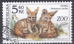 Fennec Fox (Fennecus Zerda) - 2001 - Used Stamps