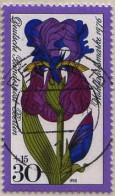 Berlin Poste Obl Yv:488/491 Bienfaisance Fleurs Des Jardins (TB Cachet Rond) - Used Stamps
