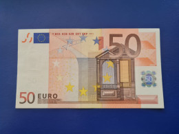 50 EUROS BANK NOTE-2002 - PAYS-BAS Serie P - Imprimeur Et Tirage G026 - 50 Euro