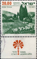 Israel Poste Obl Yv: 707 Mi:765x Rosh Pinna (cachet Rond) - Used Stamps (with Tabs)